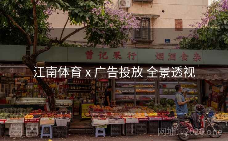 江南体育 x 广告投放 全景透视