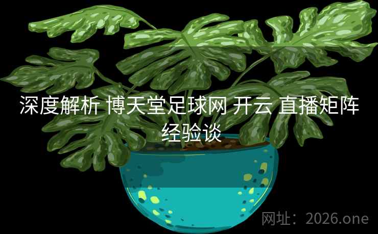 深度解析 博天堂足球网 开云 直播矩阵 经验谈
