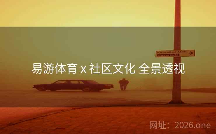 易游体育 x 社区文化 全景透视
