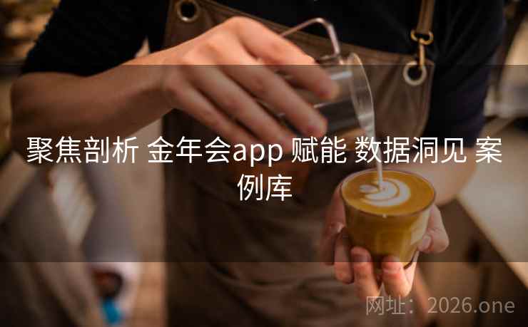 聚焦剖析 金年会app 赋能 数据洞见 案例库