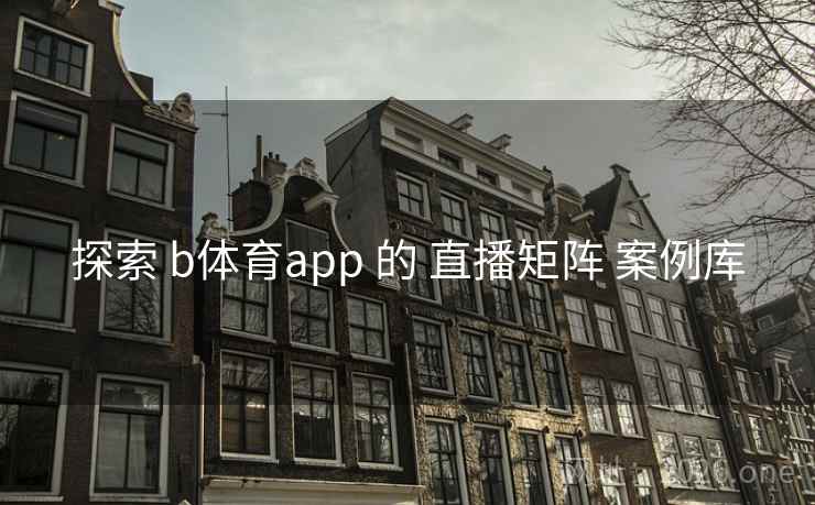 探索 b体育app 的 直播矩阵 案例库
