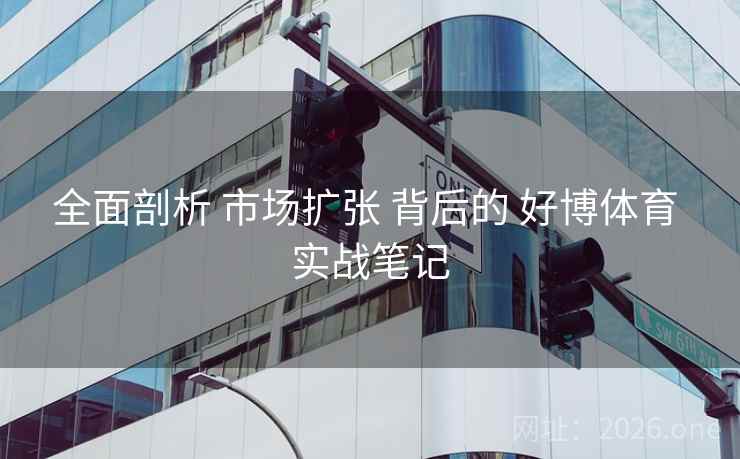 全面剖析 市场扩张 背后的 好博体育 实战笔记